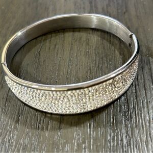 JCM Stainless Steel Bracelet/Bangle Gem Stones